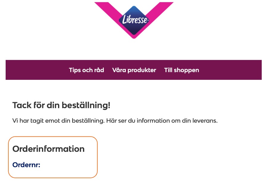 Libresse orderbekräftelse.jpg